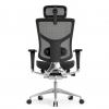 Кресло FALTO STAR ERGO 2 (3D поясничный упор, подлокотик 6D(360), сетка, черный)