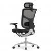 Кресло FALTO STAR ERGO 2 (3D поясничный упор, подлокотик 6D(360), сетка, черный)
