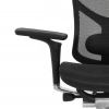 Кресло FALTO STAR ERGO 2 (3D поясничный упор, подлокотик 6D(360), сетка, черный)