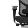 Кресло FALTO STAR ERGO 2 (3D поясничный упор, подлокотик 6D(360), сетка, черный)