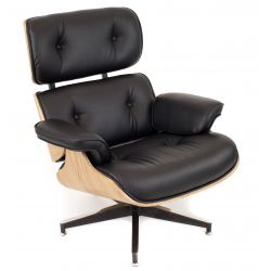 Кресло Everprof Relax Экокожа Черный