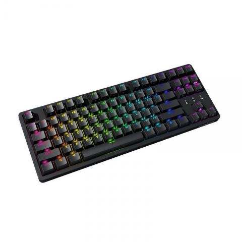 Механическая клавиатура Durgod Cavalry 87 - BLACK, TKL, PBT Double-shot keycaps, Hot-swap, RGB, Kailh turbo-Brown switch