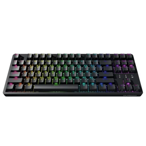 Механическая клавиатура Durgod Cavalry 87 - BLACK, TKL, PBT Double-shot keycaps, Hot-swap, RGB, Kailh turbo-Brown switch