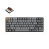 Беспроводная механическая ультратонкая клавиатура QMK Keychron K3 Max, 84 клавиши, RGB-подсветка, Gateron Brown Switch