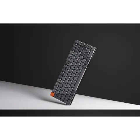 Беспроводная механическая ультратонкая клавиатура QMK Keychron K3 Max, 84 клавиши, RGB-подсветка, Gateron Brown Switch