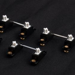 Механическая клавиатура QMK Keychron Q8 Alice-ANSI Knob, (68 кл.), RGB, Hot-Swap, Алюм.корпус, Barebone, синий