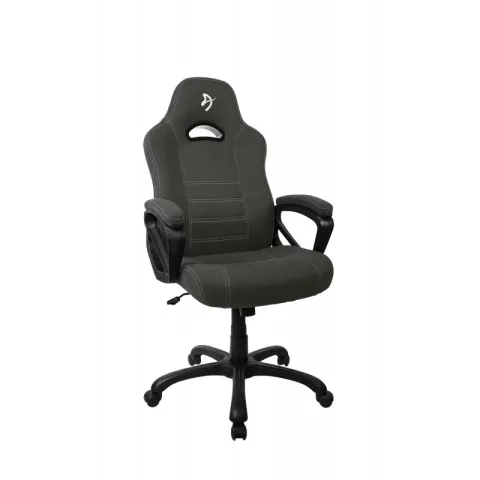 Компьютерное игровое кресло Arozzi Enzo Woven Fabric - Black Grey