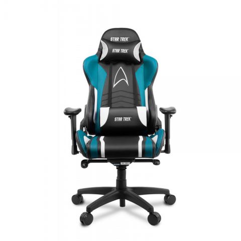 Компьютерное игровое кресло Arozzi Gaming Chair - Star Trek Edition - Blue