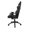 Компьютерное игровое кресло Arozzi Inizio Black PU - Grey logo