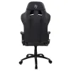 Компьютерное игровое кресло Arozzi Inizio Black PU - Grey logo