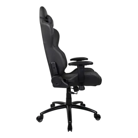 Компьютерное игровое кресло Arozzi Inizio Black PU - Grey logo