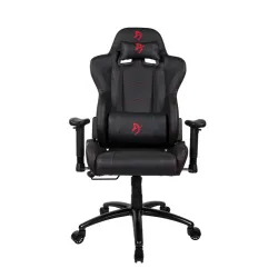 Компьютерное игровое кресло Arozzi Inizio Black PU - Red logo