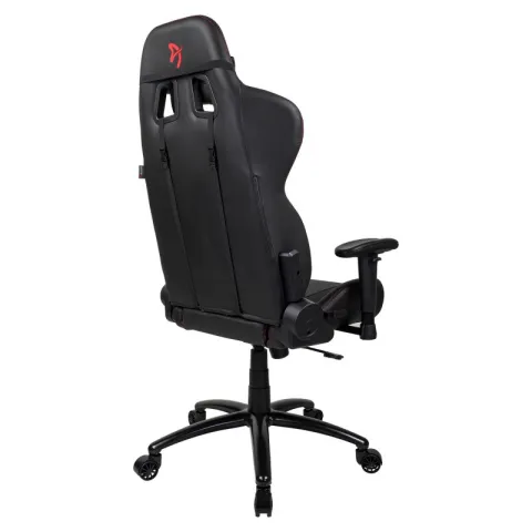 Компьютерное игровое кресло Arozzi Inizio Black PU - Red logo