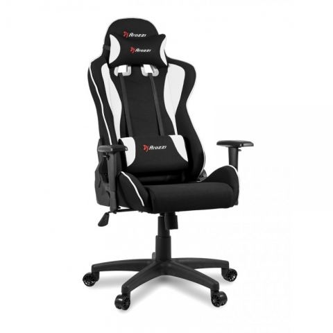 Компьютерное игровое кресло Arozzi Mezzo V2 - Fabric - White