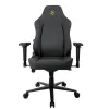 Игровое кресло Arozzi Primo Woven Fabric - Black - Gold logo