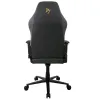 Игровое кресло Arozzi Primo Woven Fabric - Black - Gold logo