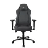 Игровое кресло Arozzi Primo Woven Fabric - Black - Grey logo