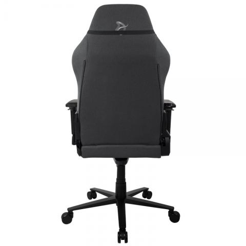 Игровое кресло Arozzi Primo Woven Fabric - Black - Grey logo