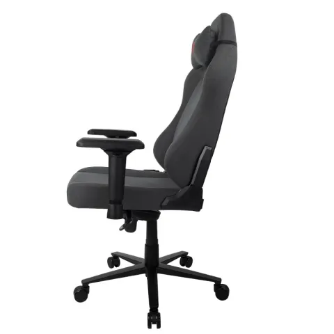 Игровое кресло Arozzi Primo Woven Fabric - Black - Red logo