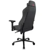 Игровое кресло Arozzi Primo Woven Fabric - Black - Red logo