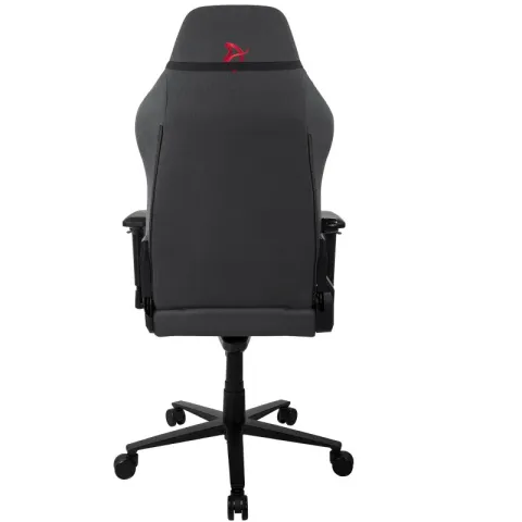 Игровое кресло Arozzi Primo Woven Fabric - Black - Red logo