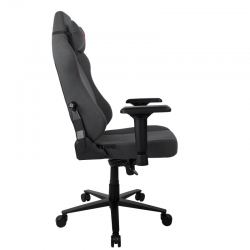 Игровое кресло Arozzi Primo Woven Fabric - Black - Red logo