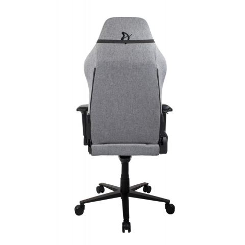 Игровое кресло Arozzi Primo Woven Fabric - Grey - Black logo