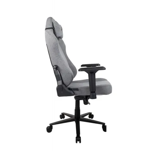 Игровое кресло Arozzi Primo Woven Fabric - Grey - Black logo
