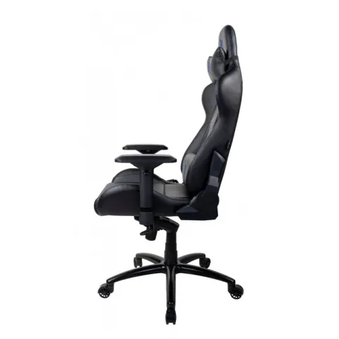 Компьютерное игровое кресло Arozzi Verona Signature Black PU - Blue Logo