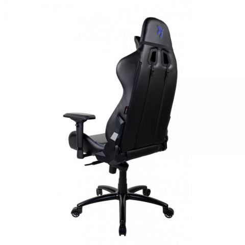 Компьютерное игровое кресло Arozzi Verona Signature Black PU - Blue Logo