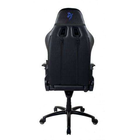 Компьютерное игровое кресло Arozzi Verona Signature Black PU - Blue Logo