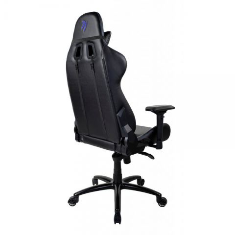 Компьютерное игровое кресло Arozzi Verona Signature Black PU - Blue Logo
