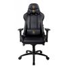 Компьютерное игровое кресло Arozzi Verona Signature Black PU - Gold Logo