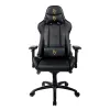 Компьютерное игровое кресло Arozzi Verona Signature Black PU - Gold Logo