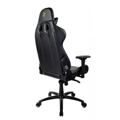 Компьютерное игровое кресло Arozzi Verona Signature Black PU - Gold Logo