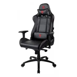 Компьютерное игровое кресло Arozzi Verona Signature Black PU - Red Logo