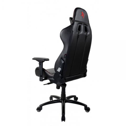 Компьютерное игровое кресло Arozzi Verona Signature Black PU - Red Logo