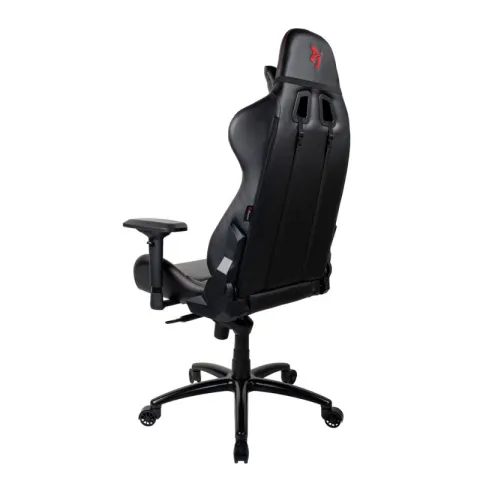 Компьютерное игровое кресло Arozzi Verona Signature Black PU - Red Logo