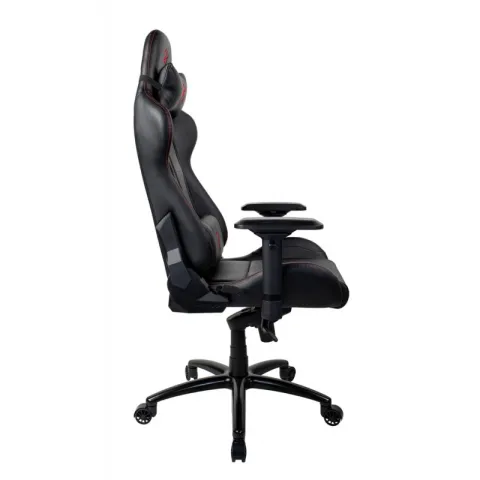Компьютерное игровое кресло Arozzi Verona Signature Black PU - Red Logo