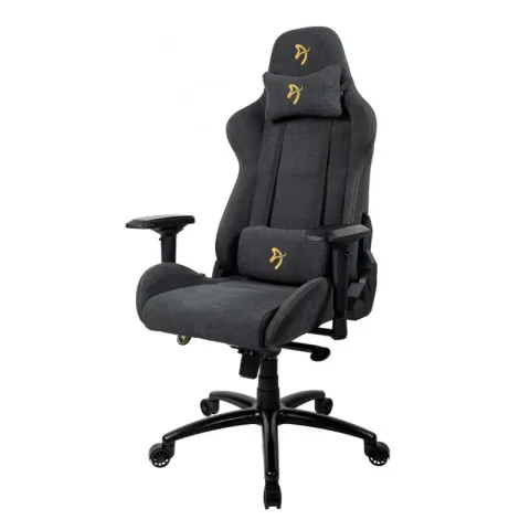 Игровое кресло Arozzi Verona Signature Soft Fabric - Gold Logo