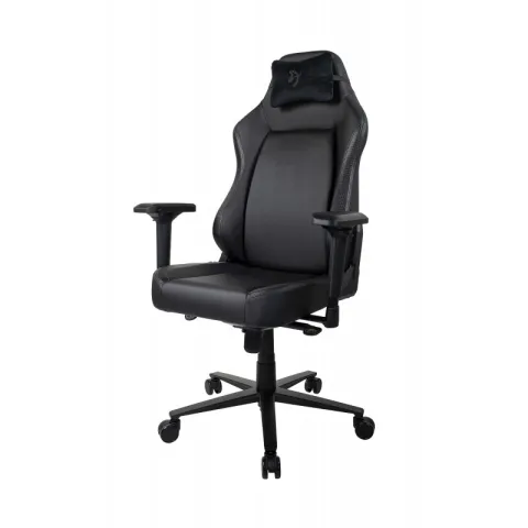 Компьютерное кресло (для геймеров) Arozzi Primo PU - Black - Black logo