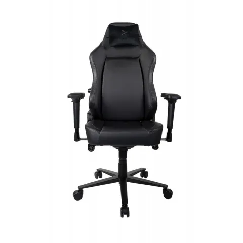 Компьютерное кресло (для геймеров) Arozzi Primo PU - Black - Black logo