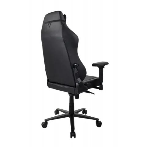 Компьютерное кресло (для геймеров) Arozzi Primo PU - Black - Black logo