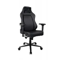 Компьютерное кресло (для геймеров) Arozzi Primo PU - Black - Black logo