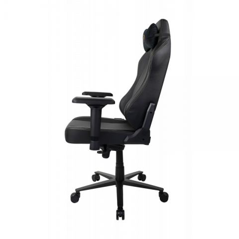 Компьютерное кресло (для геймеров) Arozzi Primo PU - Black - Gold logo