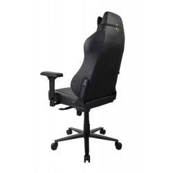 Компьютерное кресло (для геймеров) Arozzi Primo PU - Black - Gold logo