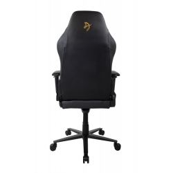 Компьютерное кресло (для геймеров) Arozzi Primo PU - Black - Gold logo