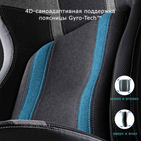 Компьютерное кресло Eureka Python II синий