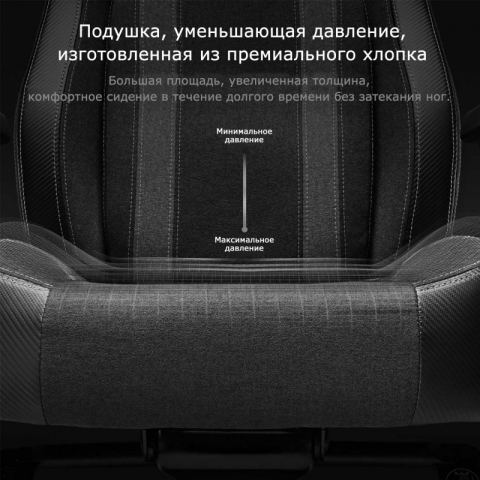 Компьютерное кресло (для геймеров) Eureka Python II, красный