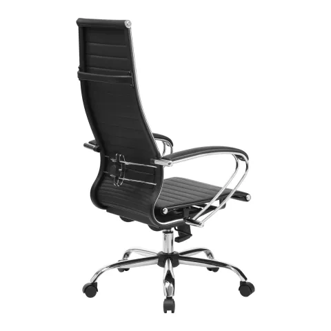 Компьютерное кресло Метта Комплект 8 CH черный, кожа NewLeather